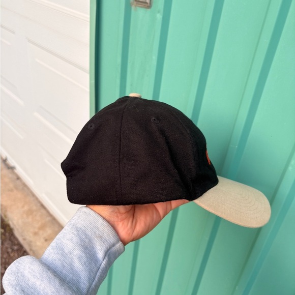 Pure fine tanaka hat baseball cap orange 2 tone brown black - Picture 3 of 6